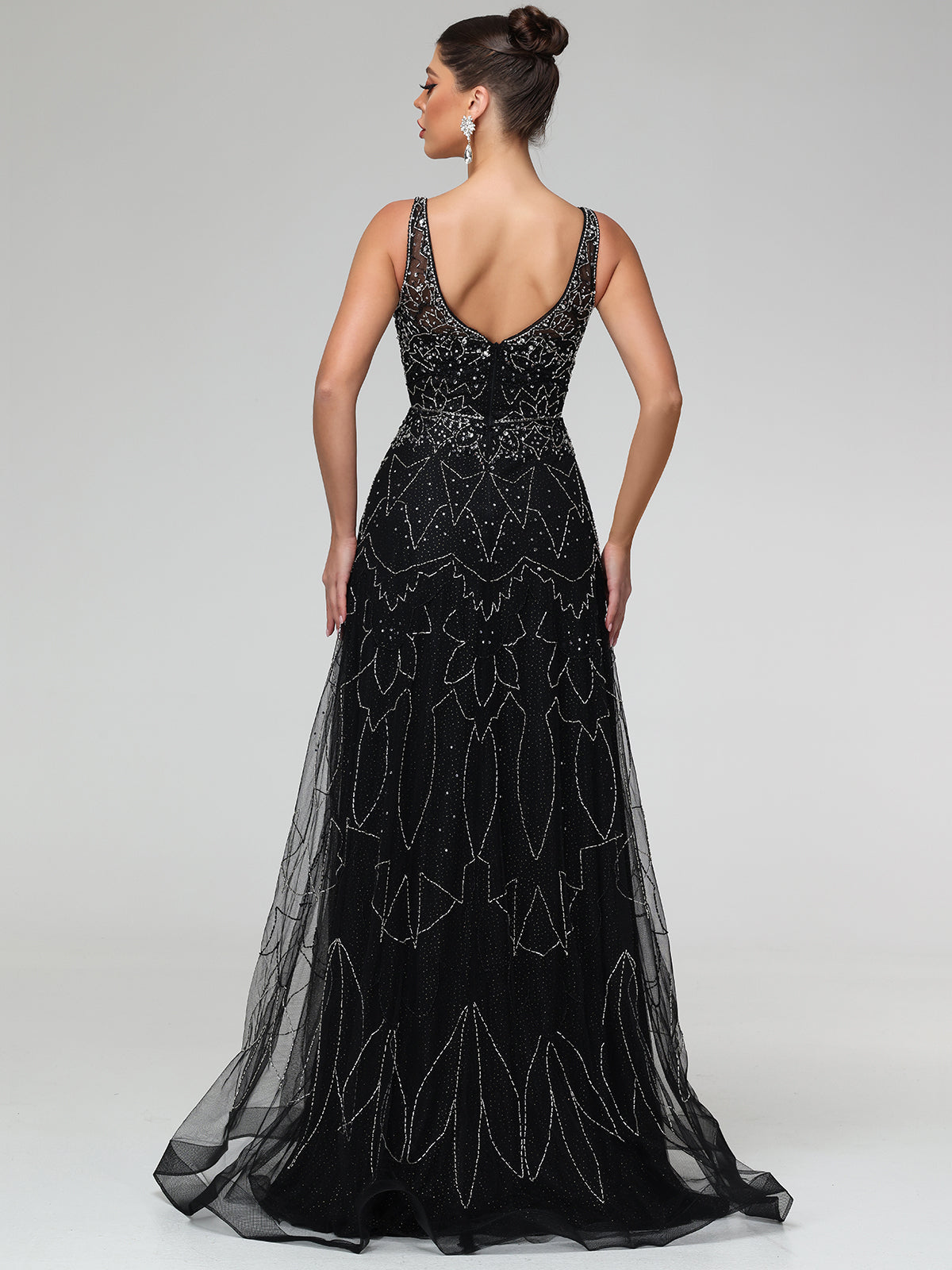 Soreia Embellished Sequin Maxi Dress