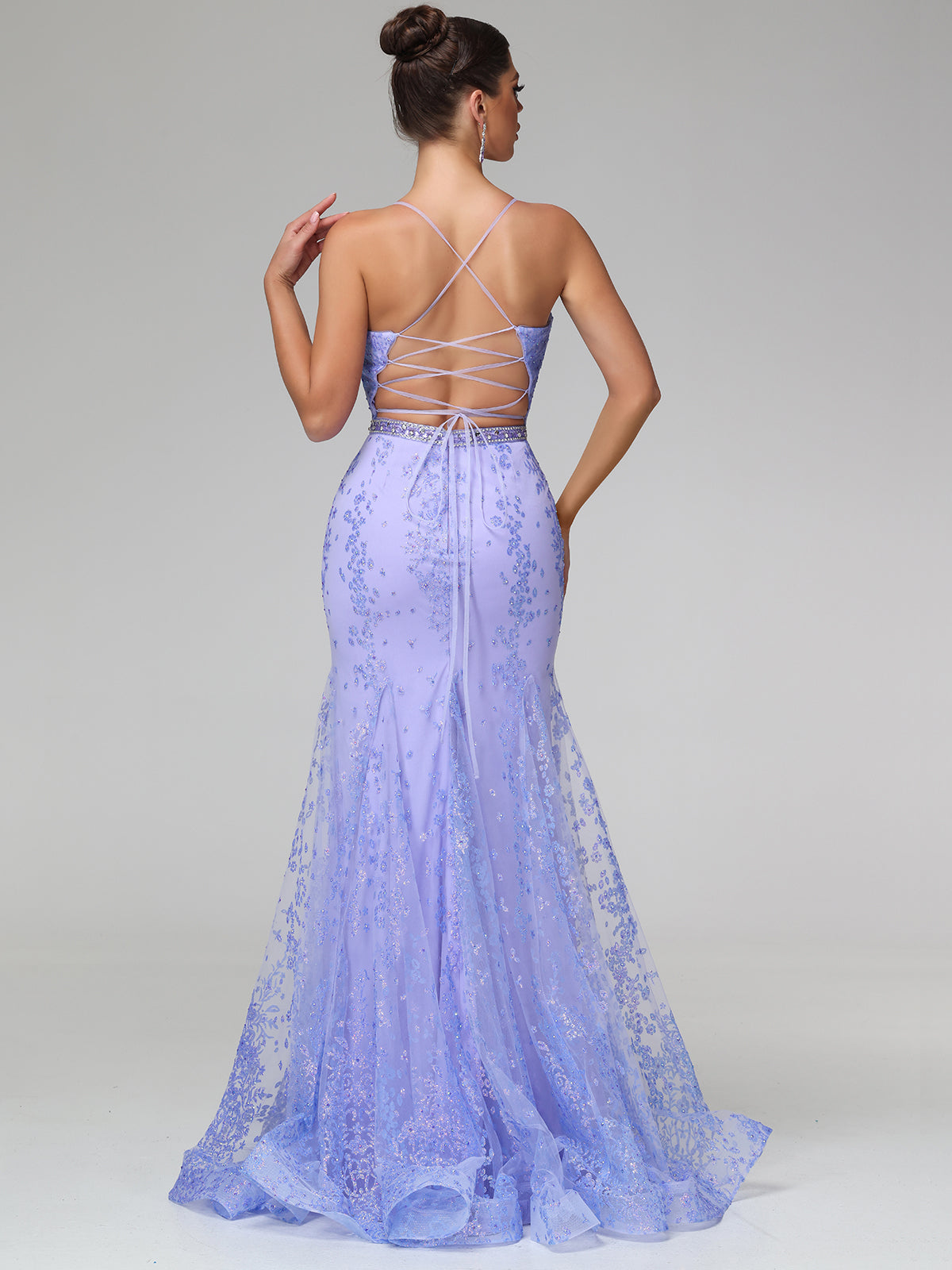 Edita Embellished Sequin Maxi Dress